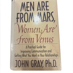 Men Are From Mars, Women Are From Venus Hardcover book  ✨RARE First Edition